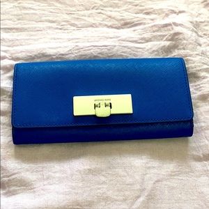 Michael Kors Blue Wallet
